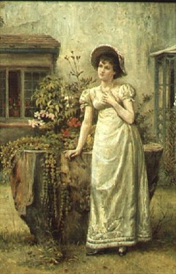 Nuori nainen kannnon vieressä tekijältä George Goodwin Kilburne