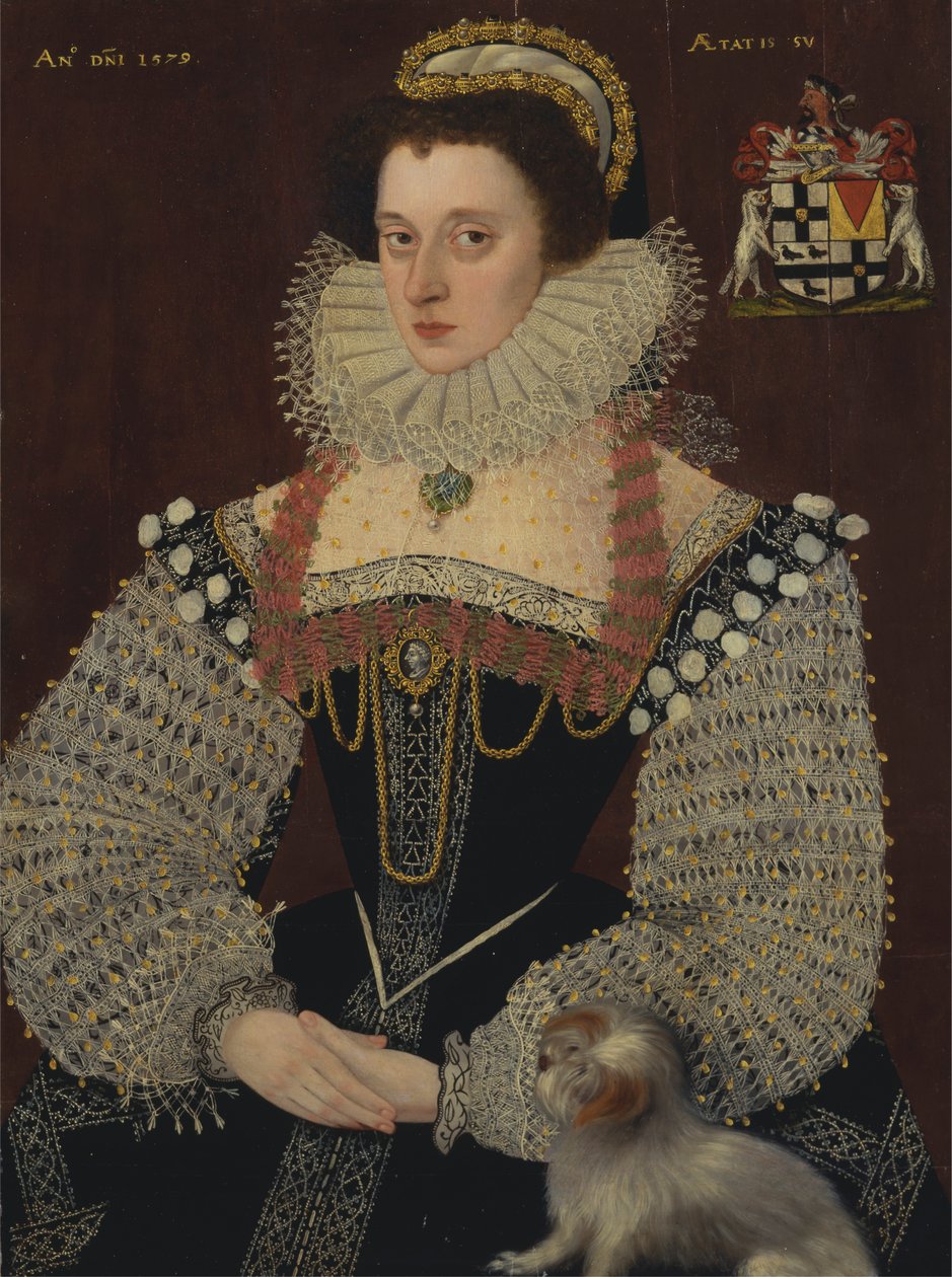 Frances, Lady Brydges (noin 1553-1623) tekijältä George Gower