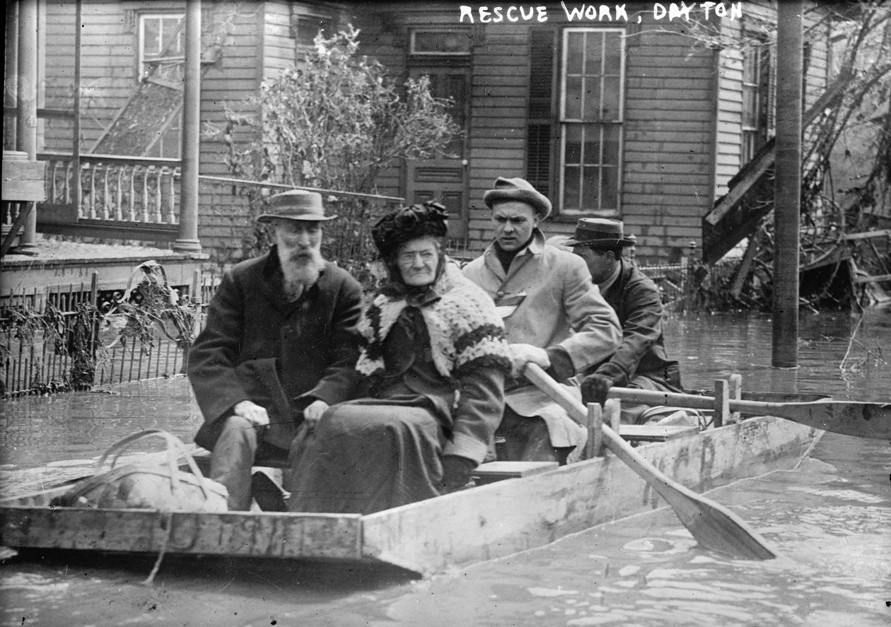 Pelastustyö, Dayton tekijältä George Grantham   Bain News Service Bain
