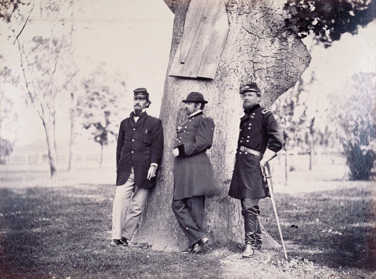 Kenraalit Hancock (1824-86) Smith ja Newton, 1862 tekijältä George H. Houghton