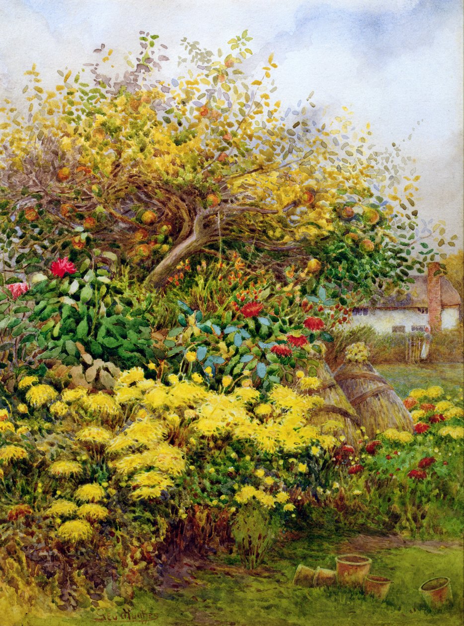 The Tangle of Autumn, Temple Grafton, Warwicksin lääni. tekijältä George H. Hughes