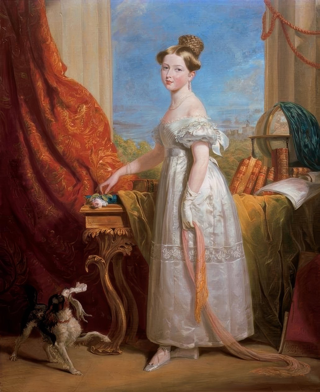 Bildnis der Prinzessin Victoria tekijältä George Hayter