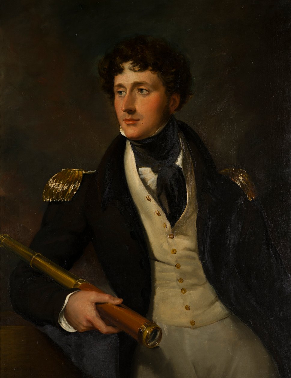 Kapteenin muotokuva. Charles Bridgeman (1791-1860), n. 1810-50 (öljy kankaalle) tekijältä George Hayter