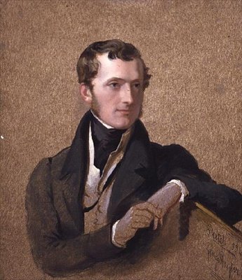Muotokuva varakreivi Mahonista (1805-75), myöhemmin viidennestä jaarli Stanhopesta. tekijältä George Hayter