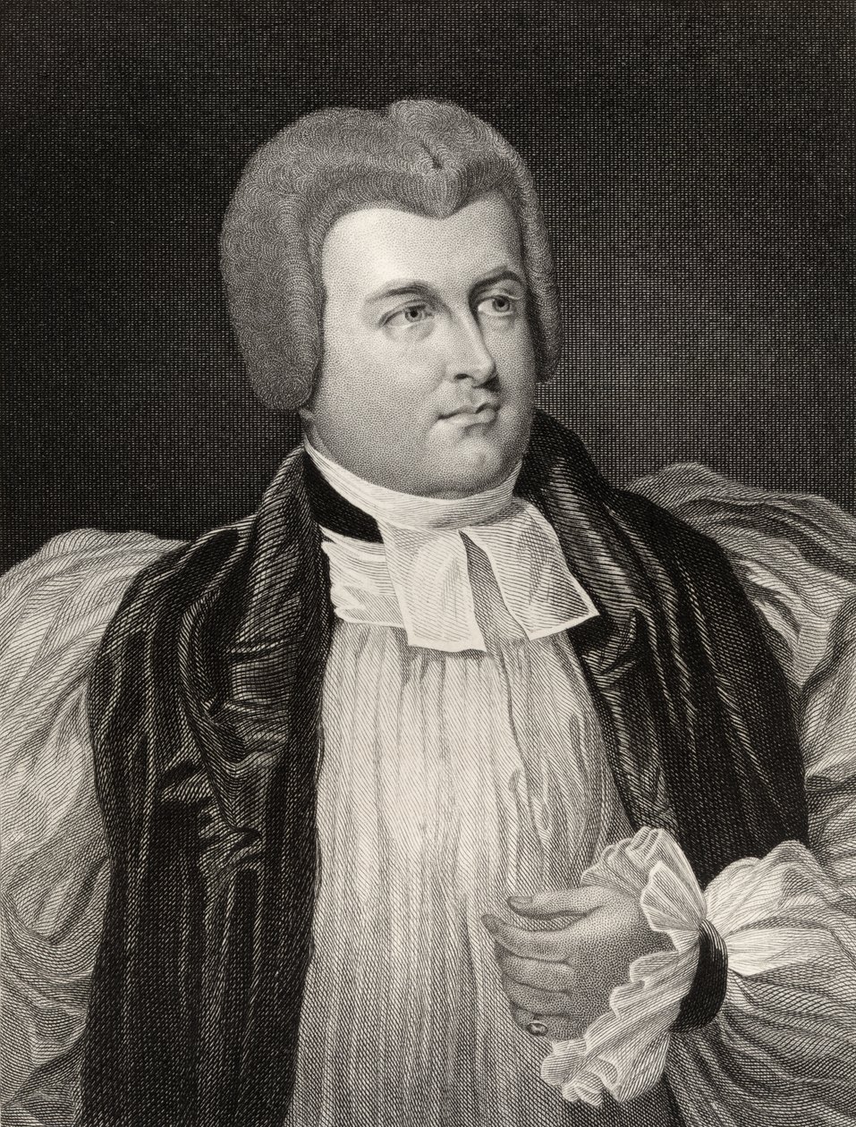Robert James Carr, Chichesterin ja Worcesterin piispa, kaiverrus T.A. Dean (fl.1773-1840), National Portrait Gallerysta, osa II, n. 1835 tekijältä George Hayter