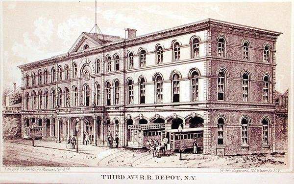 Näkymä Third Avenue Railroad Depotista, kuva 