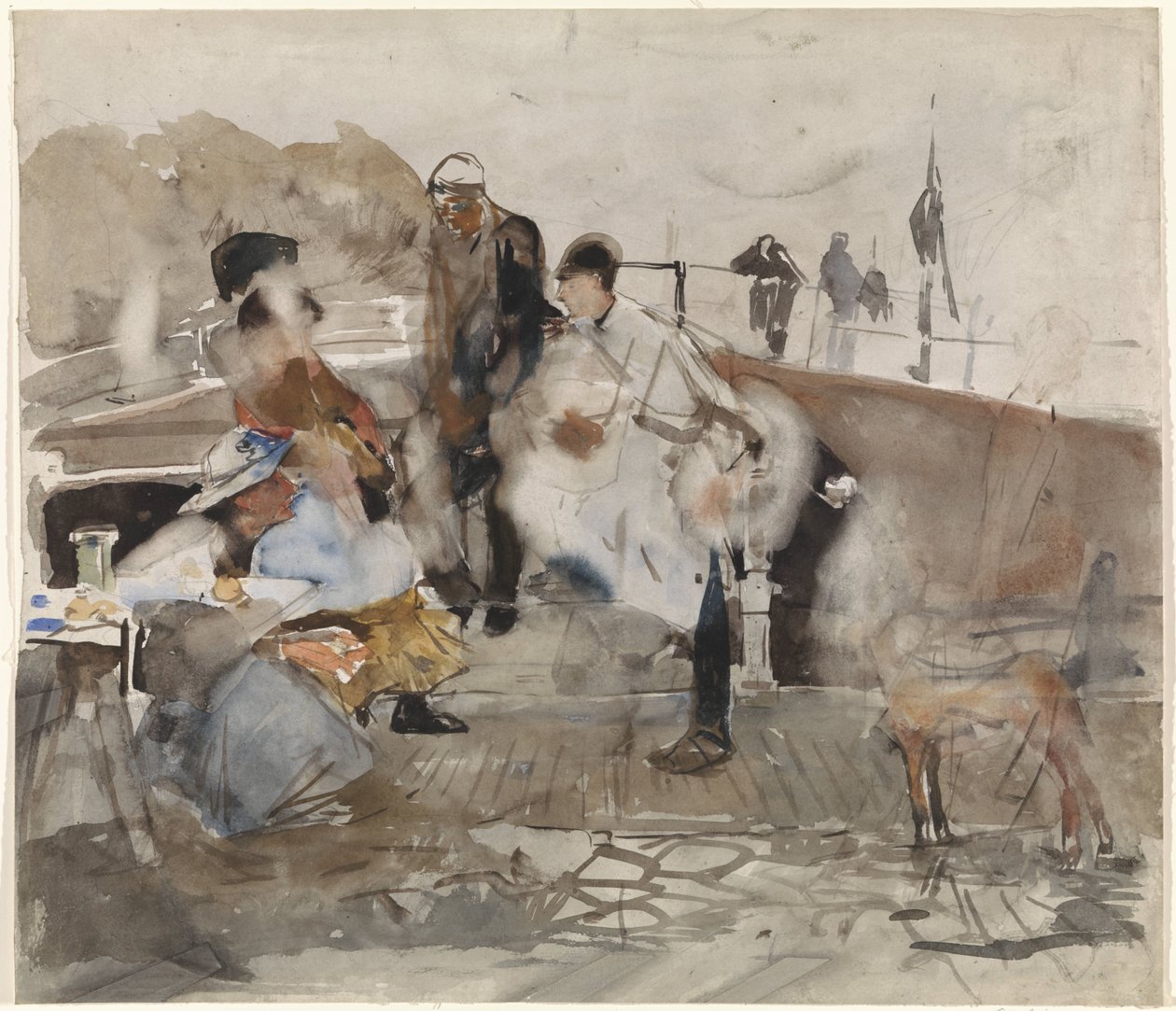 Yritys veneessä tekijältä George Hendrik Breitner
