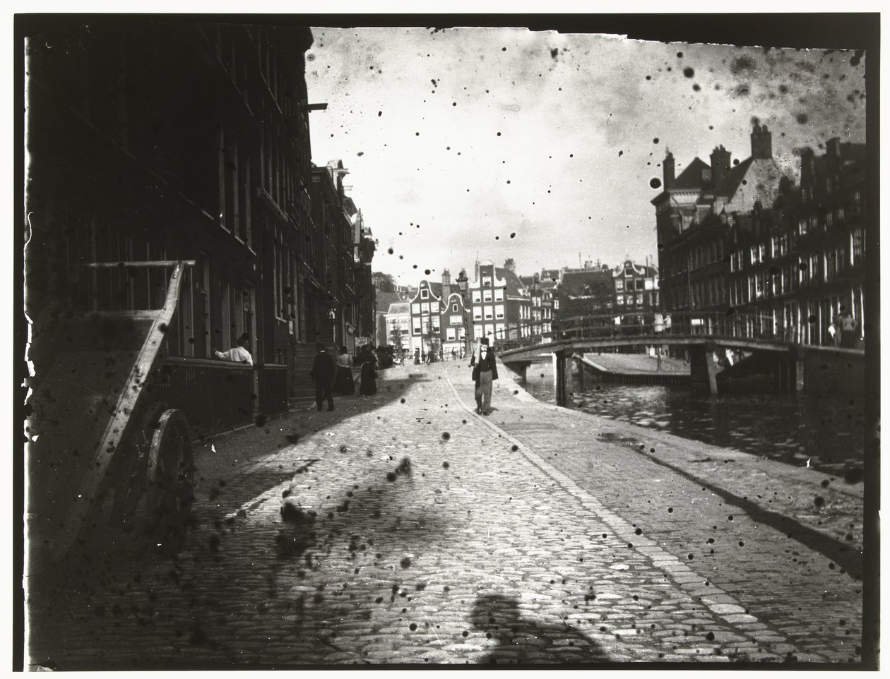 Näkymä Looiersgrachtille Amsterdamissa tekijältä George Hendrik Breitner