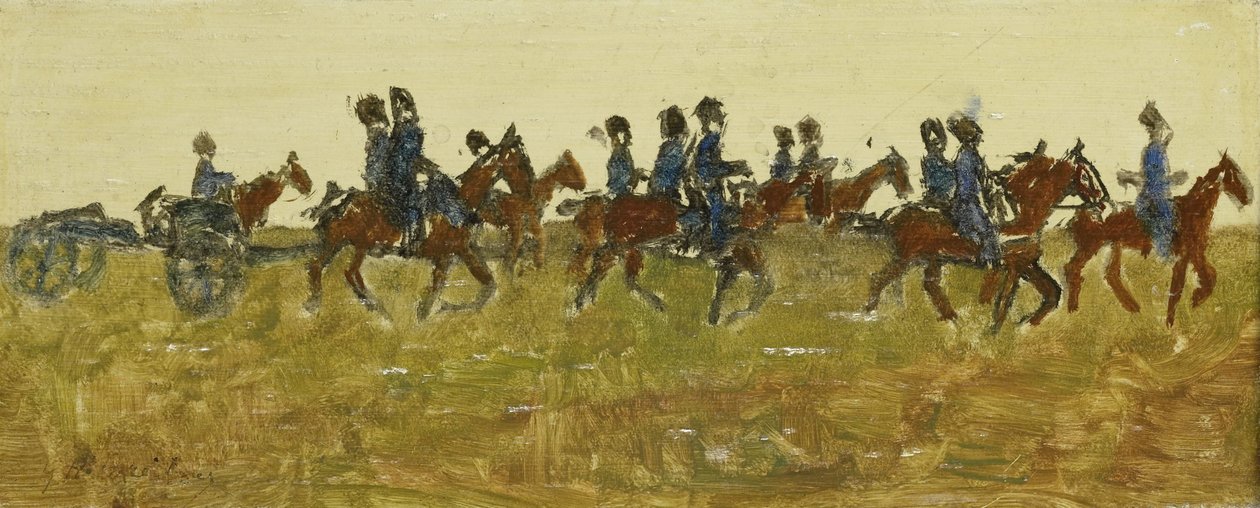 Husaarit ohjauksessa tekijältä George Hendrik Breitner