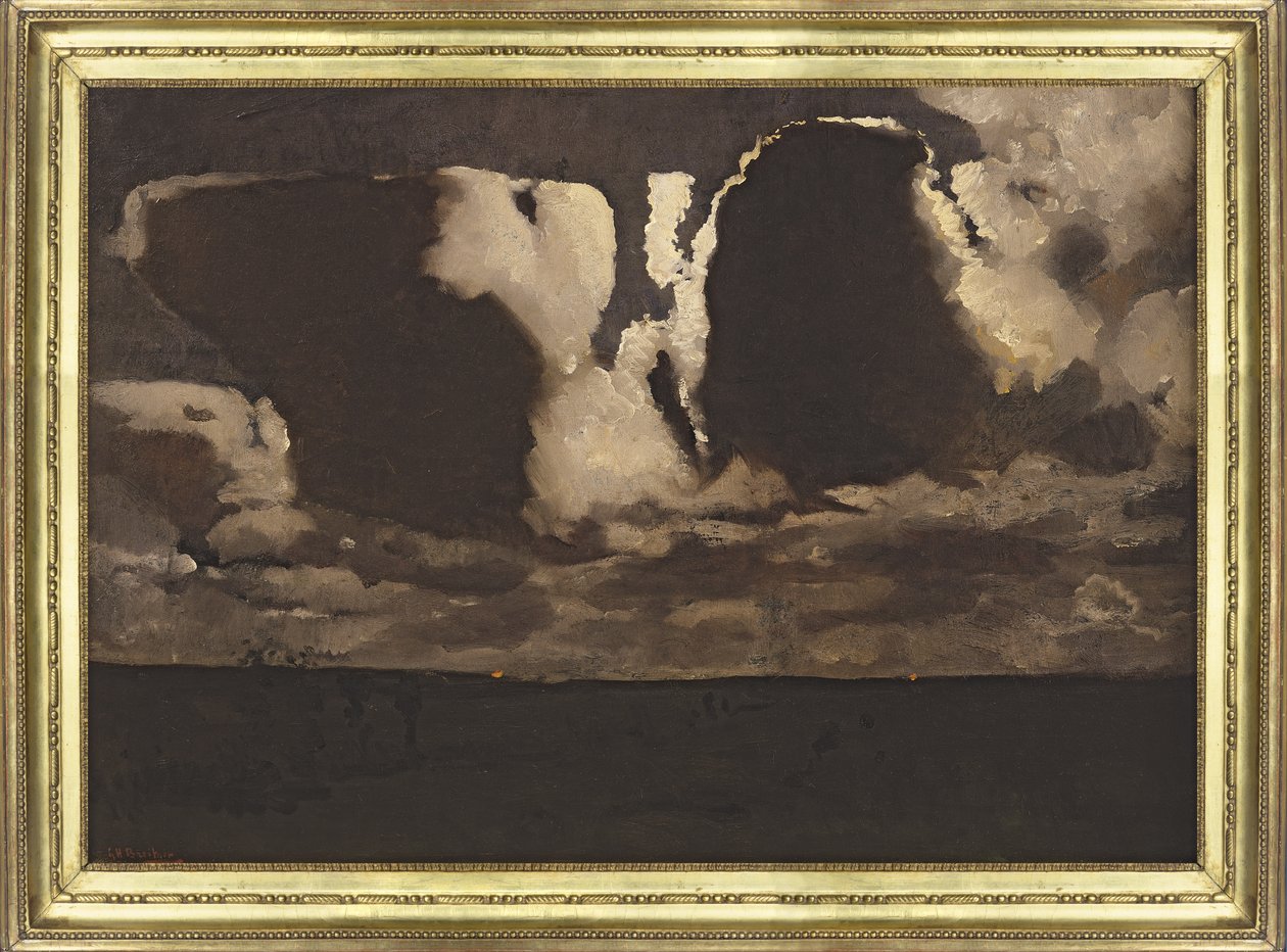 Moonlight, 1887 tekijältä George Hendrik Breitner