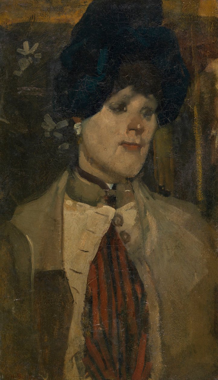 Laulajattaren muotokuva tekijältä George Hendrik Breitner