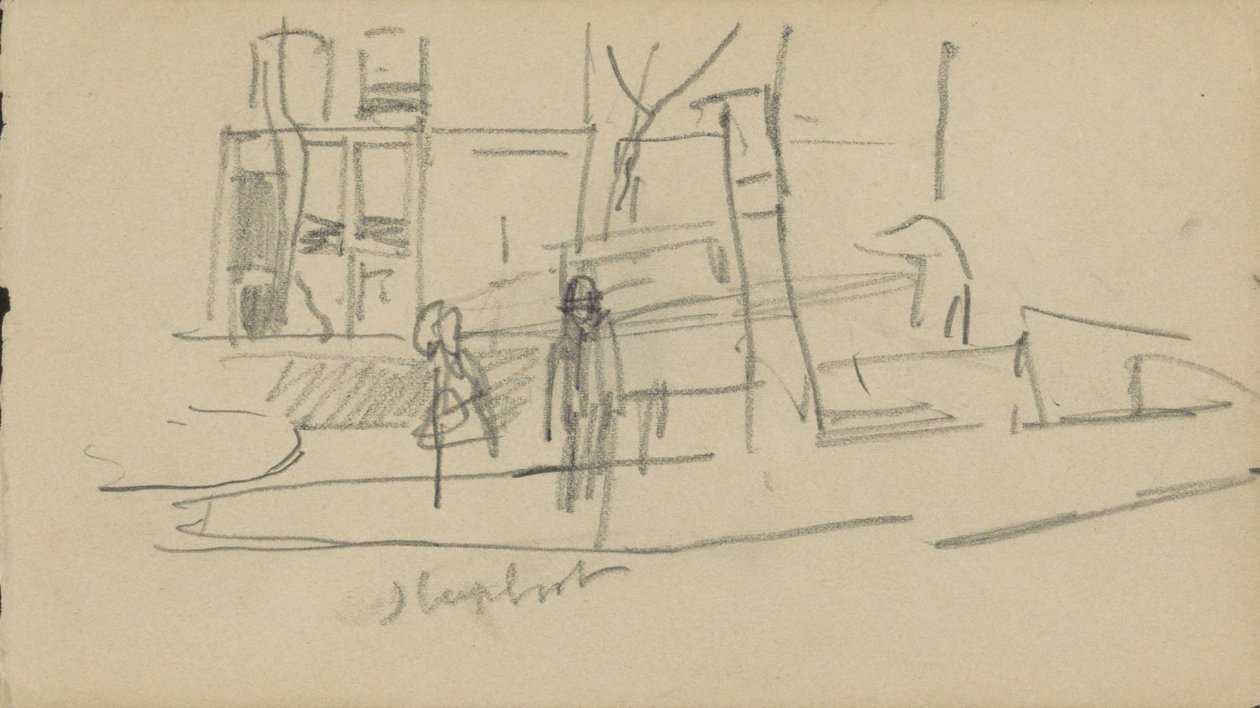 Hinaaja kanavassa tekijältä George Hendrik Breitner