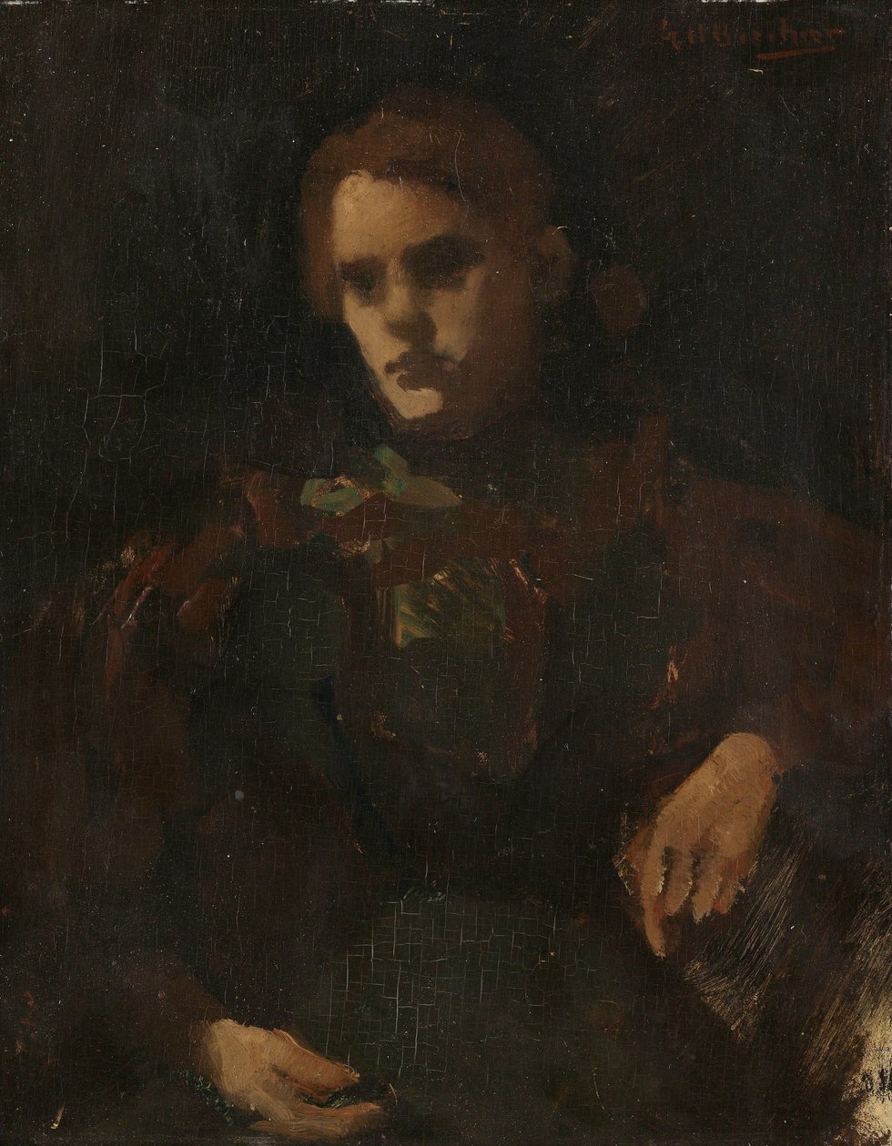Opiskelu mallin jälkeen (Geesje Kwak?) tekijältä George Hendrik Breitner