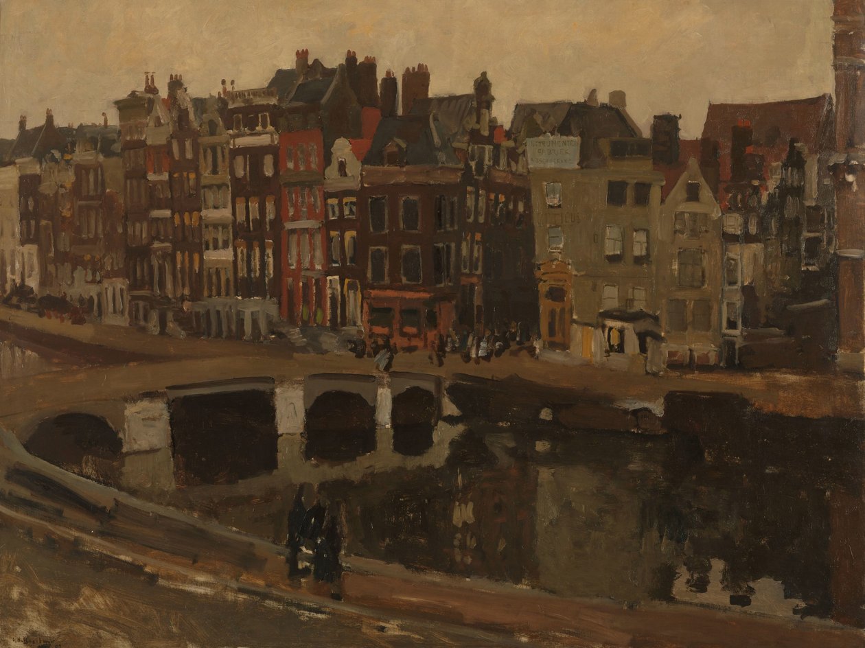Rokin, Amsterdam tekijältä George Hendrik Breitner