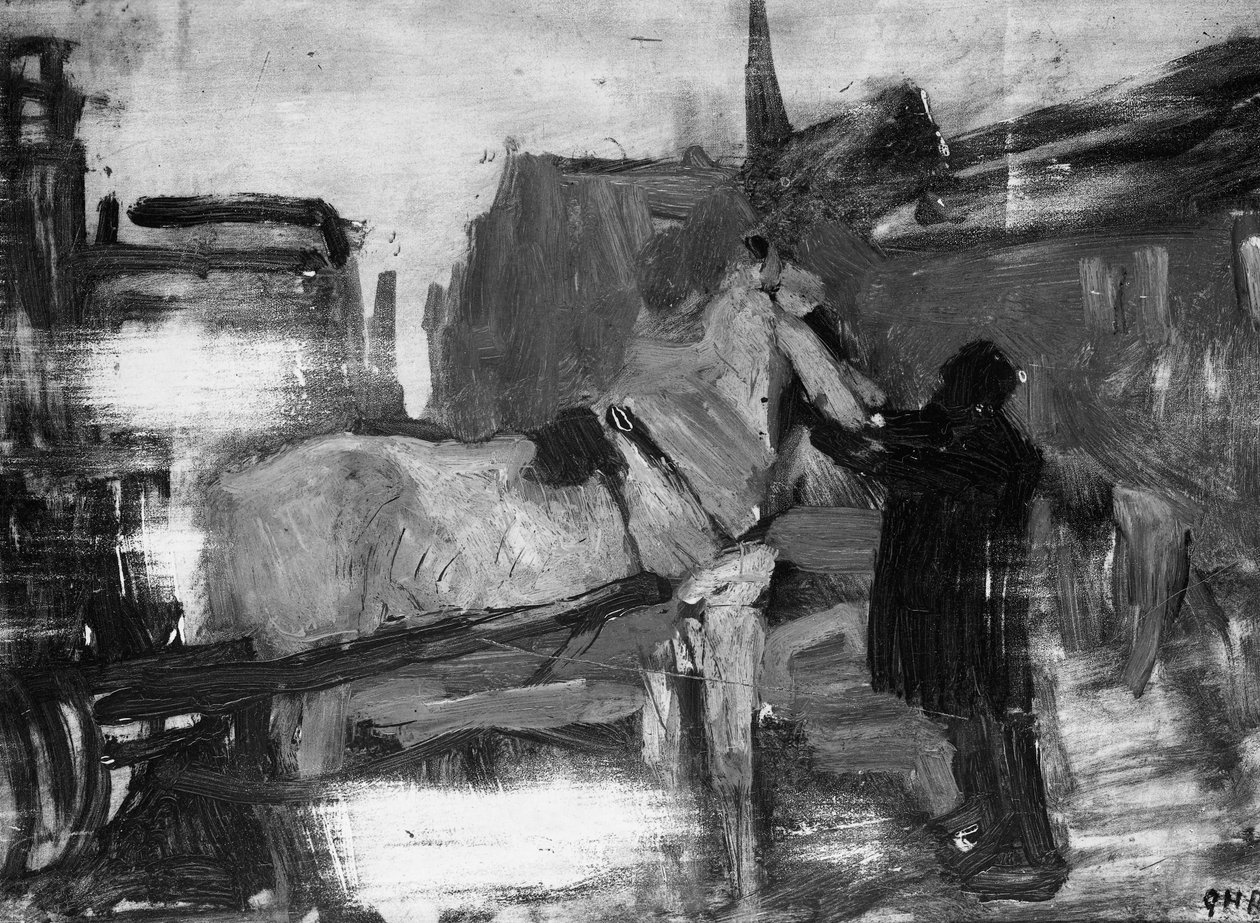 Näkymä Amsterdamissa tekijältä George Hendrik Breitner