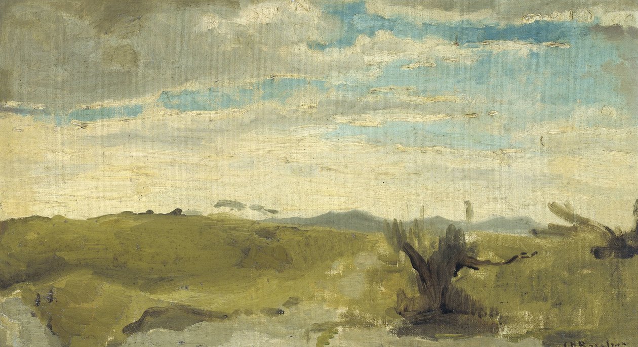 Näkymä dyyneille lähellä Dekkersduinia, Haagissa tekijältä George Hendrik Breitner