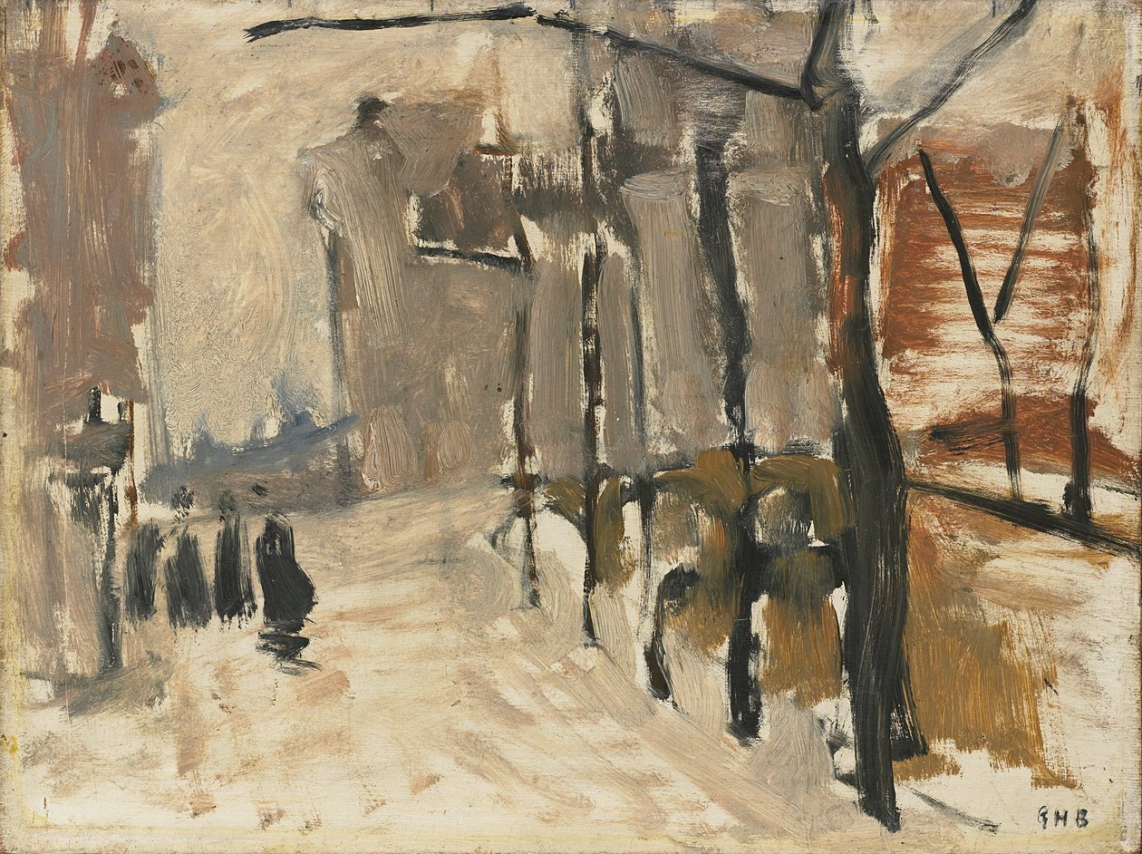 Näkymä Haagissa () tekijältä George Hendrik Breitner