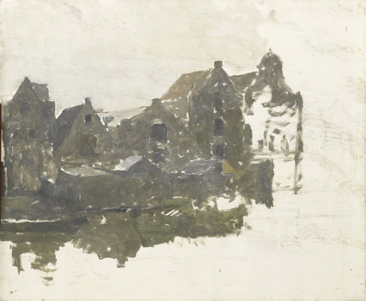 Varastot Teertuisissa Prinseneilandissa, Amsterdamissa tekijältä George Hendrik Breitner