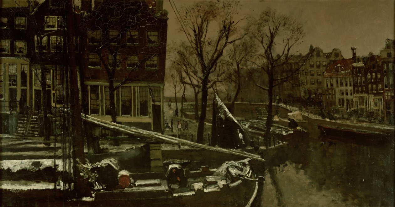 Talvi Amsterdamissa tekijältä George Hendrik Breitner