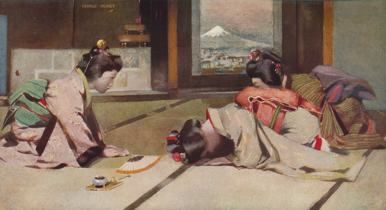 Tervehdys, c1915 tekijältä George Henry