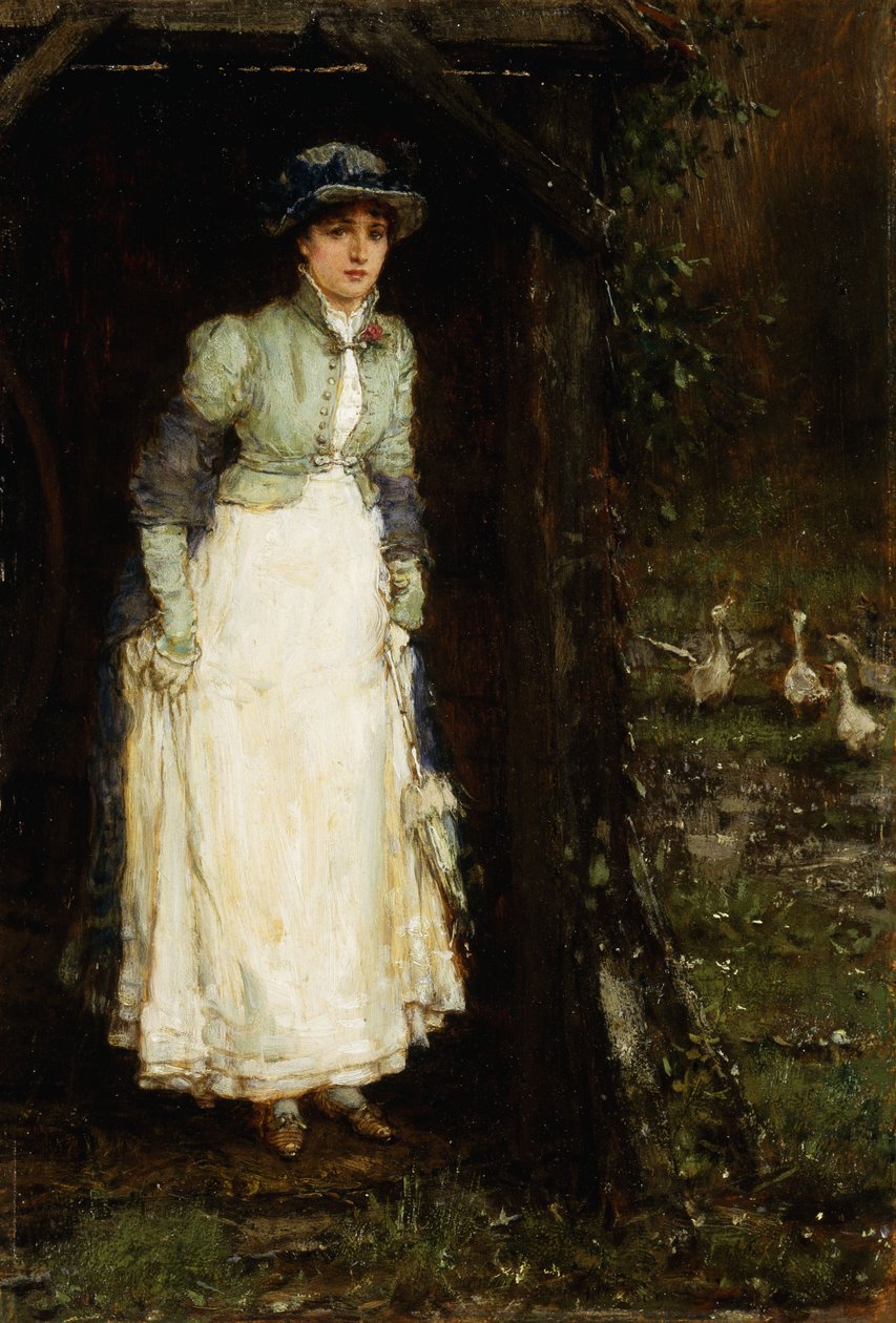 Kevätsadetta, tekijältä George Henry Boughton