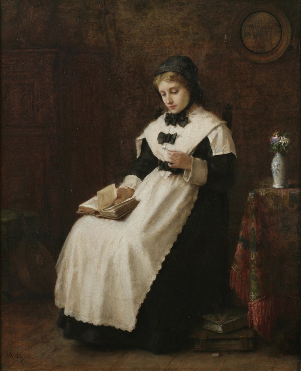 Vaeltavia ajatuksia, 1865 tekijältä George Henry Boughton