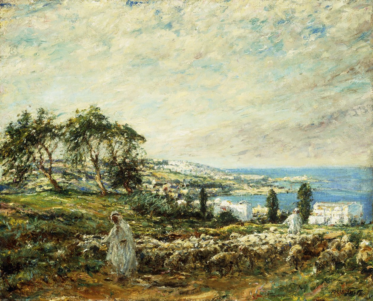 Talvi-ilta, tekijältä George Henry Boughton