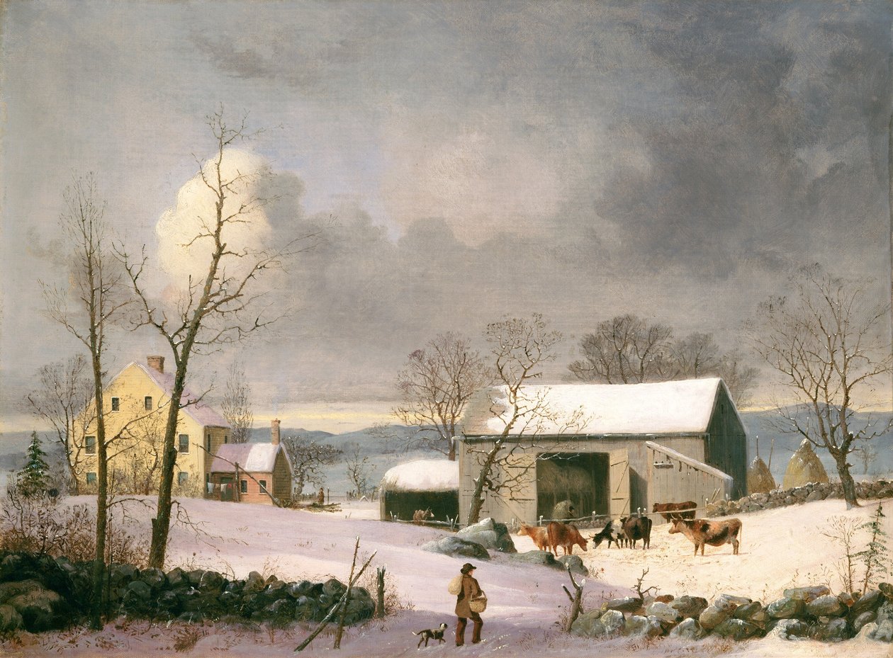 Talvi maalla tekijältä George Henry Durrie