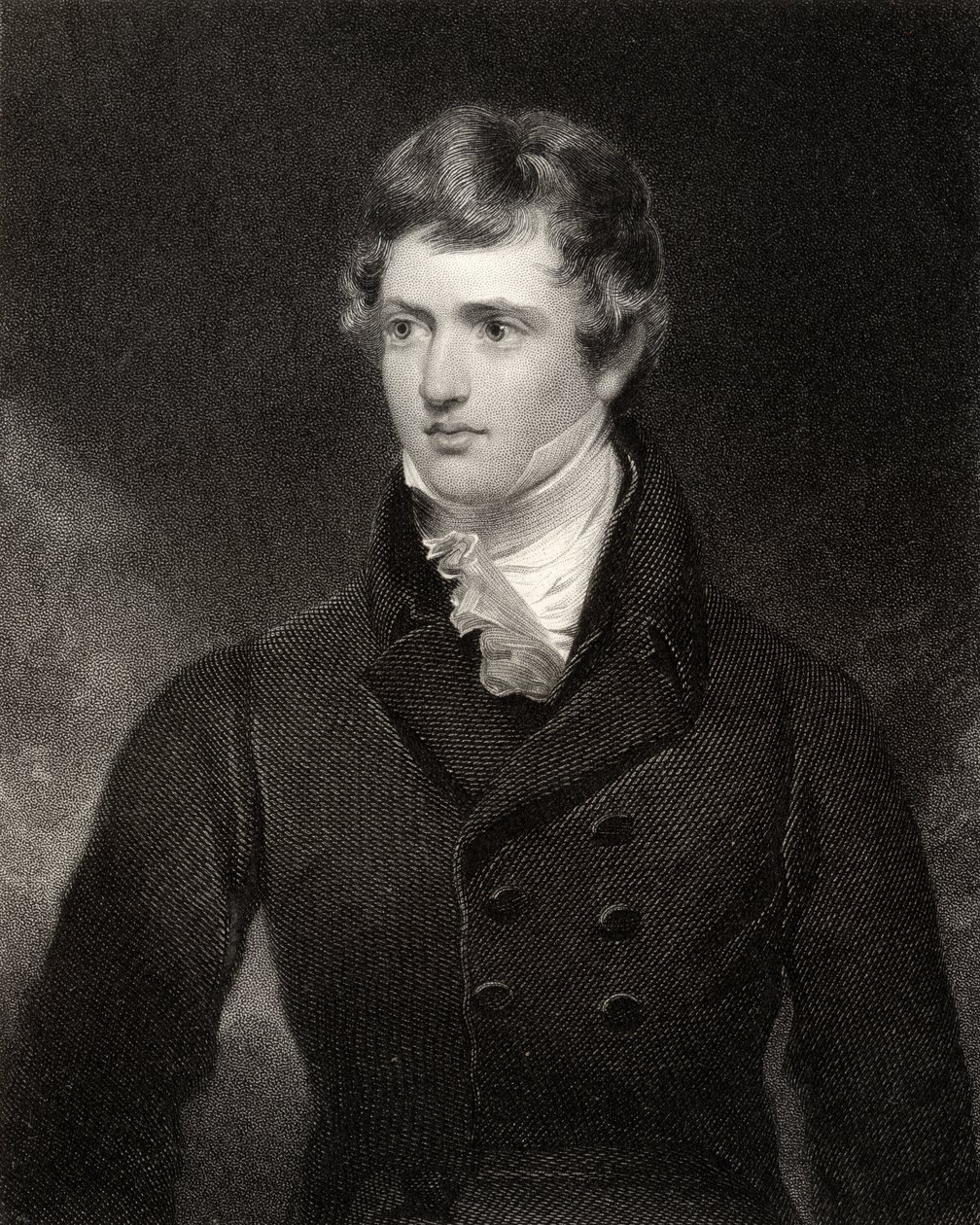 Edward George Geoffrey Smith Stanley, kaiverrettu H. Robinson, National Portrait Gallerysta, osa V, julkaistu noin 1835 tekijältä George Henry Harlow