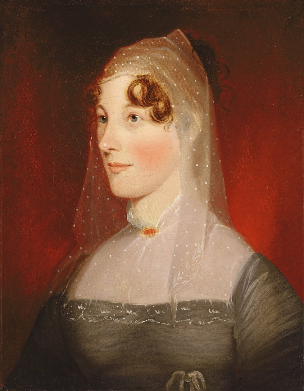 Rebecca Felthamin muotokuva, 1811 tekijältä George Henry Harlow