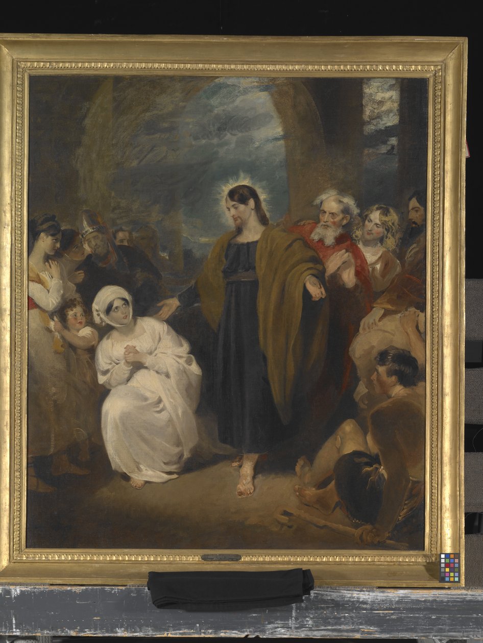 The Virtue Of Faith (öljy kankaalle) tekijältä George Henry Harlow