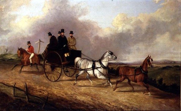 Herrat hevosvaunuissa tekijältä George Henry Laporte