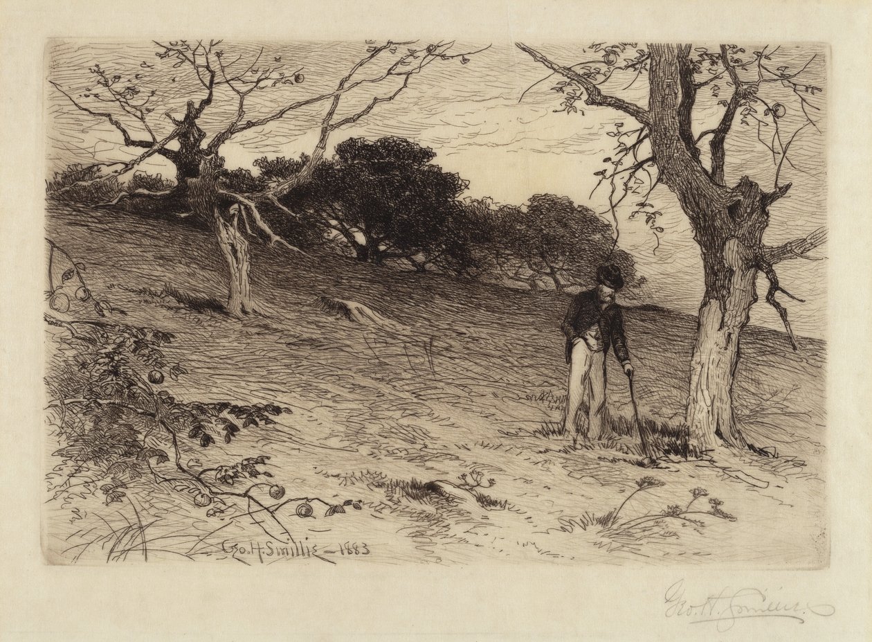 Old New England Orchard tekijältä George Henry Smillie