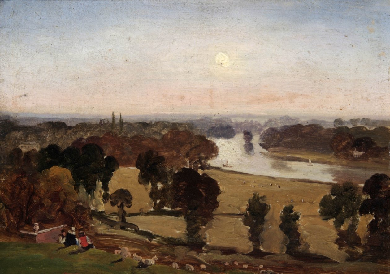 Näkymä Richmond Hilliltä tekijältä George Hilditch