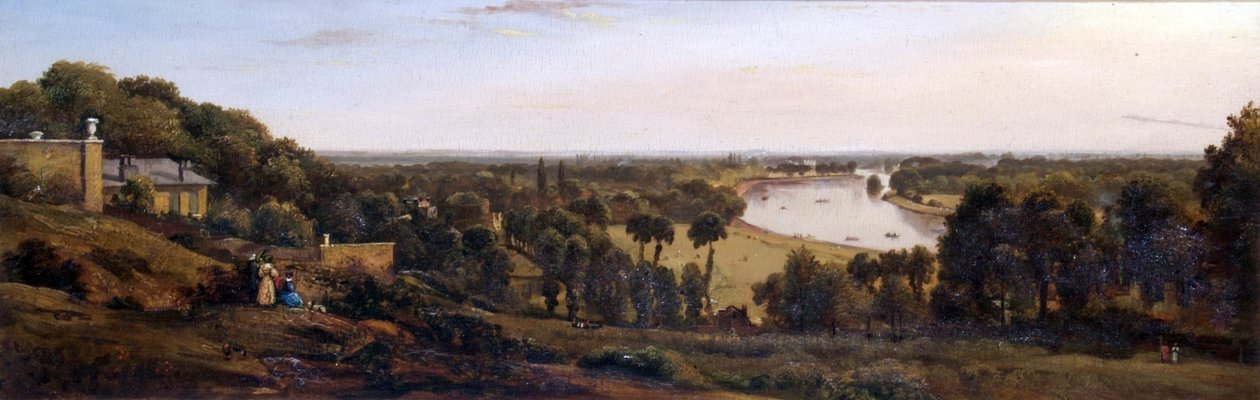 Näkymä Richmond Hilliltä, 1846 tekijältä George Hilditch