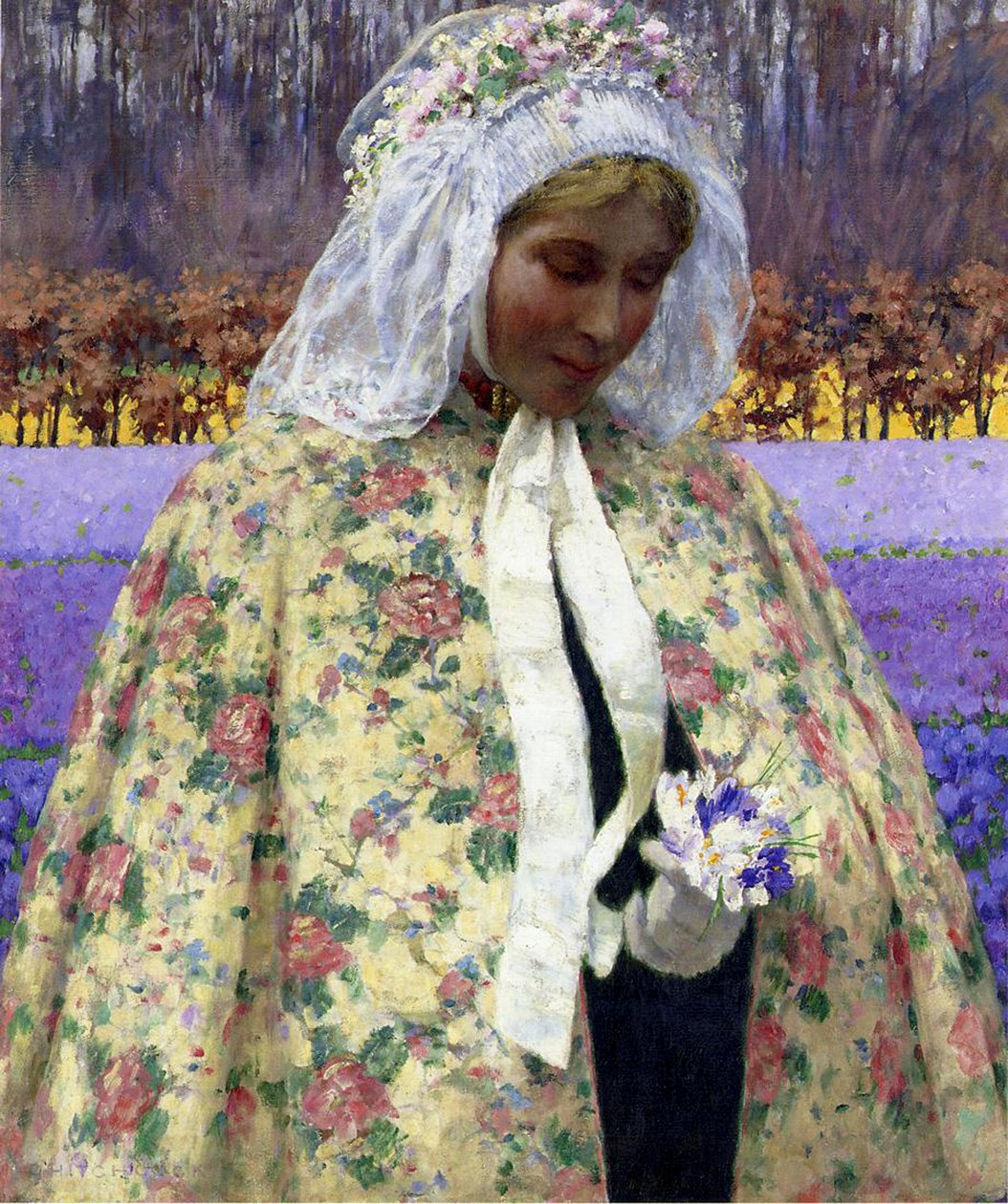 Pääsiäinen, morsian Brabantissa, noin 1904 tekijältä George Hitchcock
