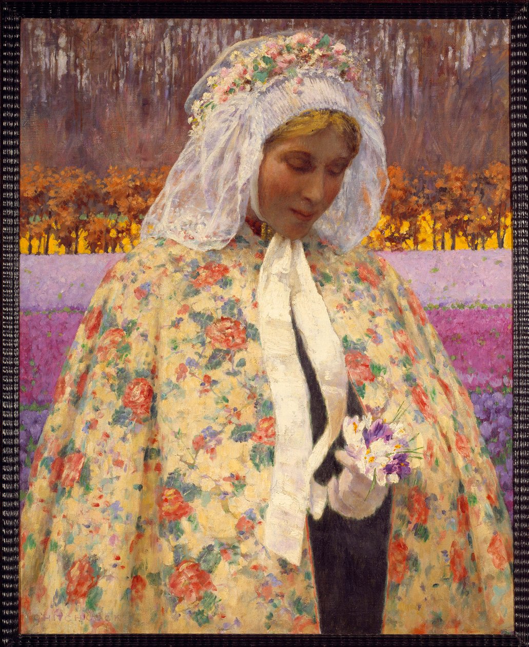 George Hitchcockin (1850-1913) La Mariie -maalaus (ec.amer) 1906 Yksityinen kokoelma tekijältä George Hitchcock