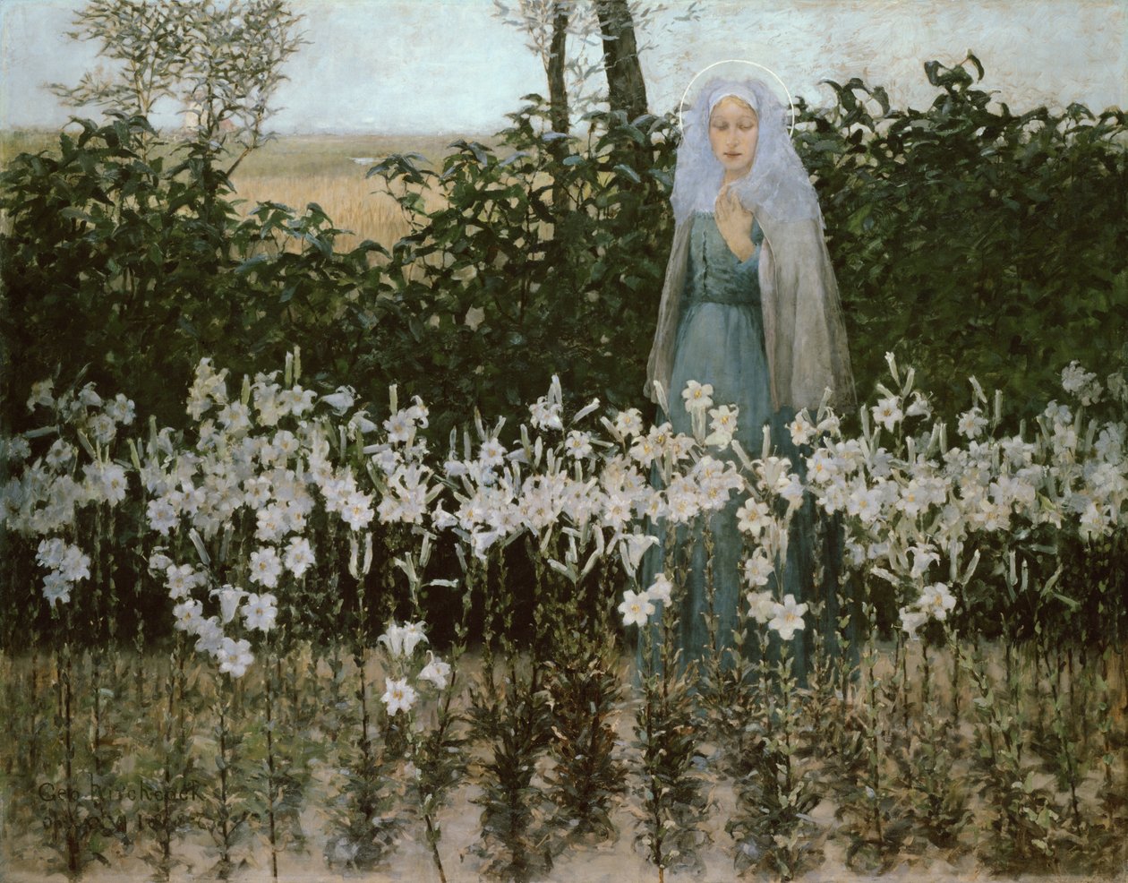 Ilmoitus, 1887. tekijältä George Hitchcock