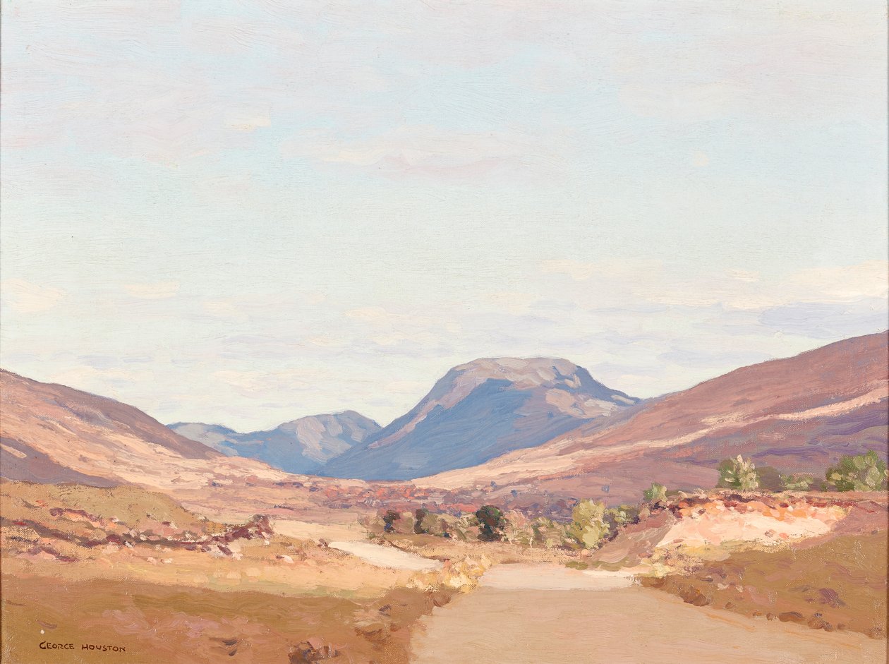 Glen Strae (öljy kankaalle) tekijältä George Houston