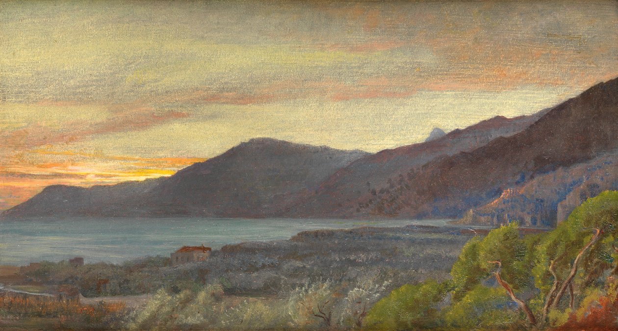 Näkymä Bordigherasta, 1882 tekijältä George Howard