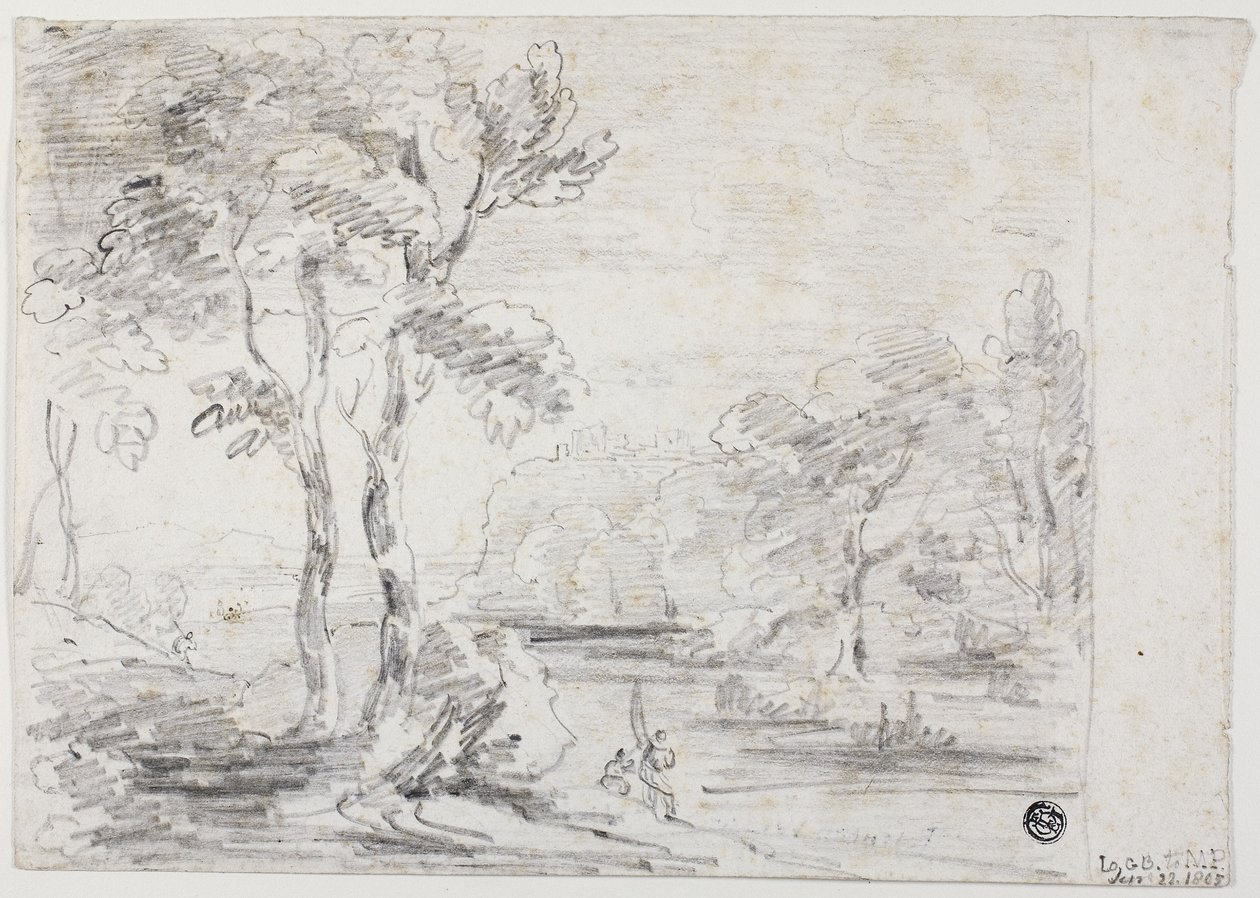 Arkadian maisema, 1805 tekijältä George Howland Beaumont