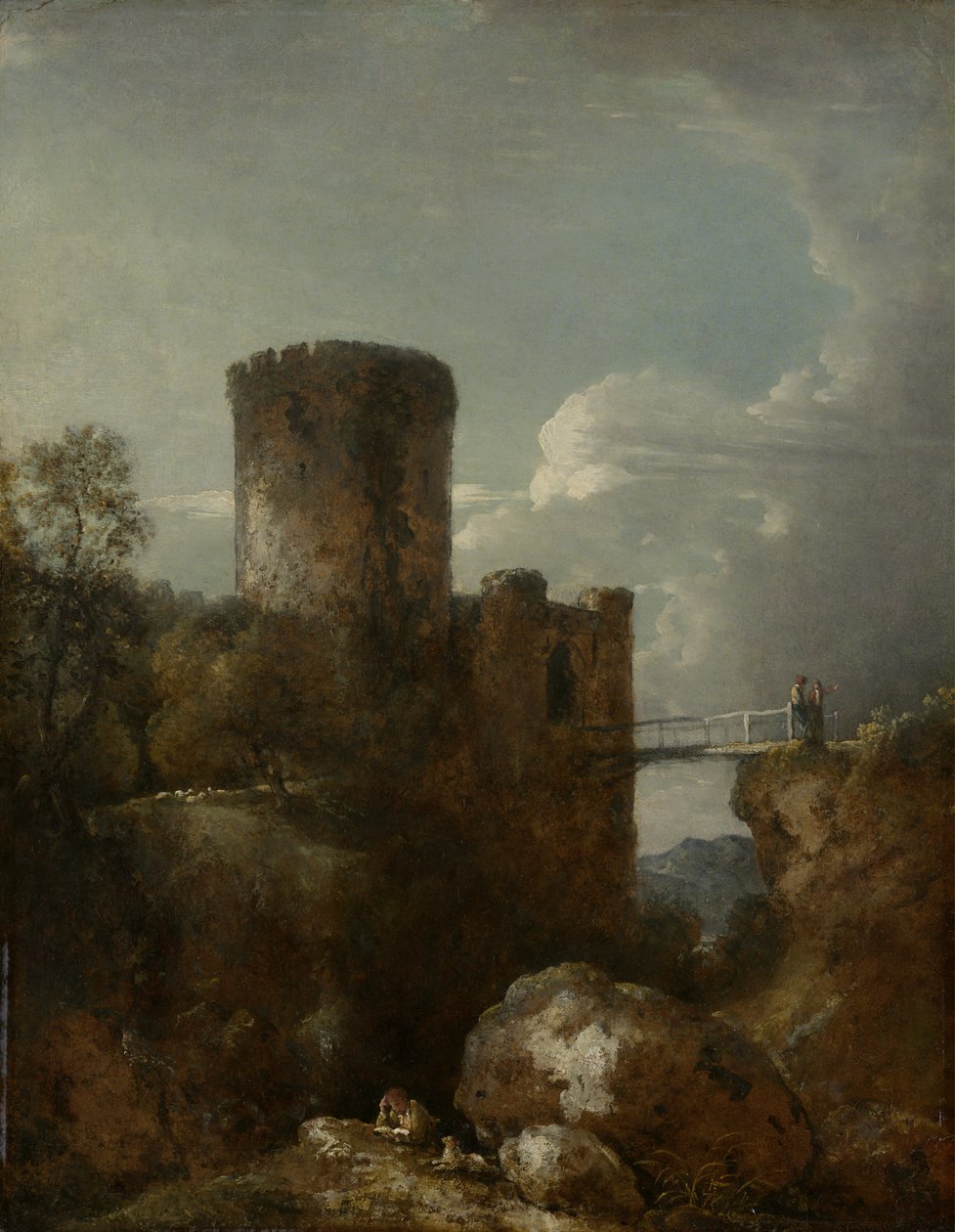 Conwayn linna, 1809 tekijältä George Howland Beaumont