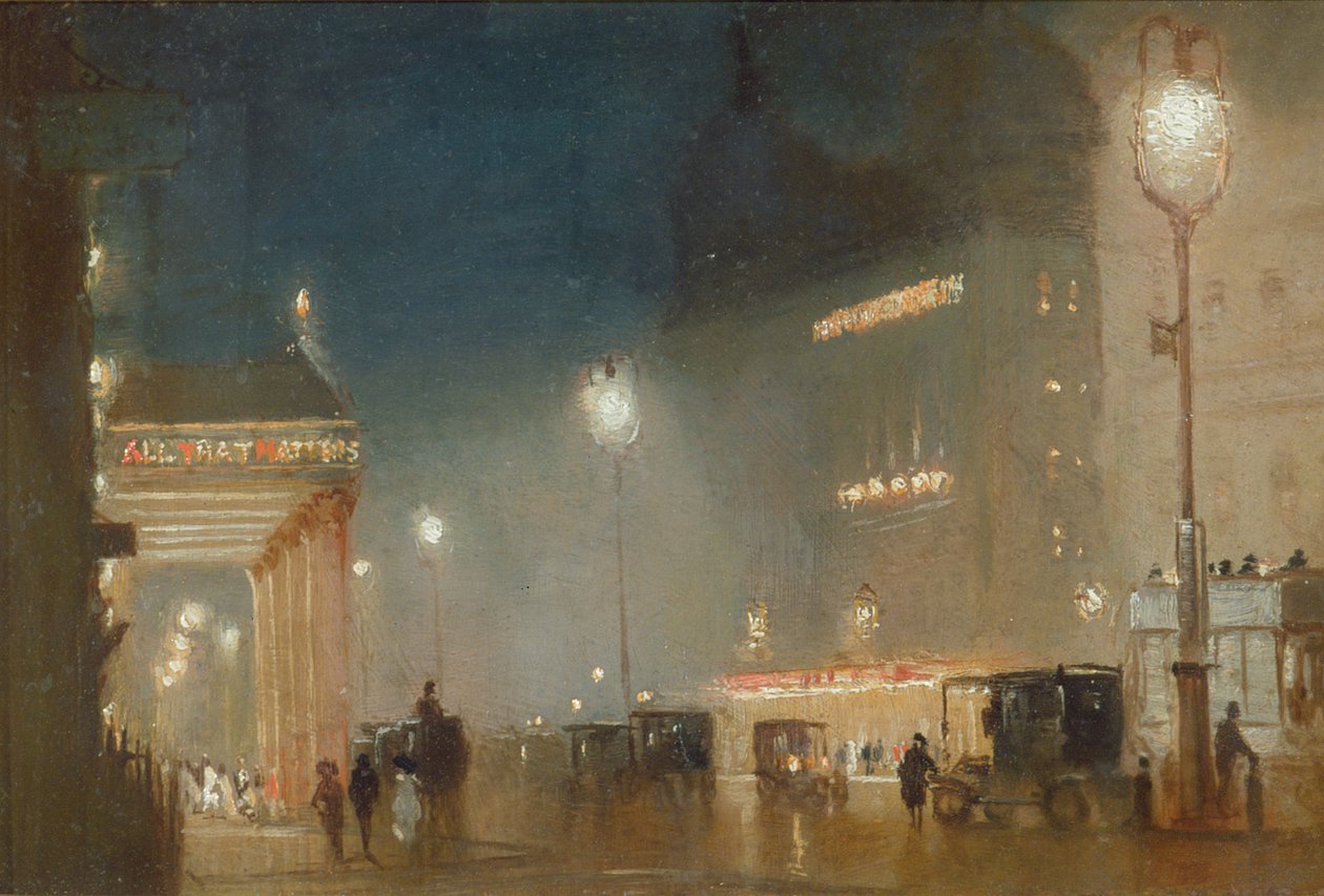 Haymarket, Lontoo, vuonna 1910 tekijältä George Hyde Pownall