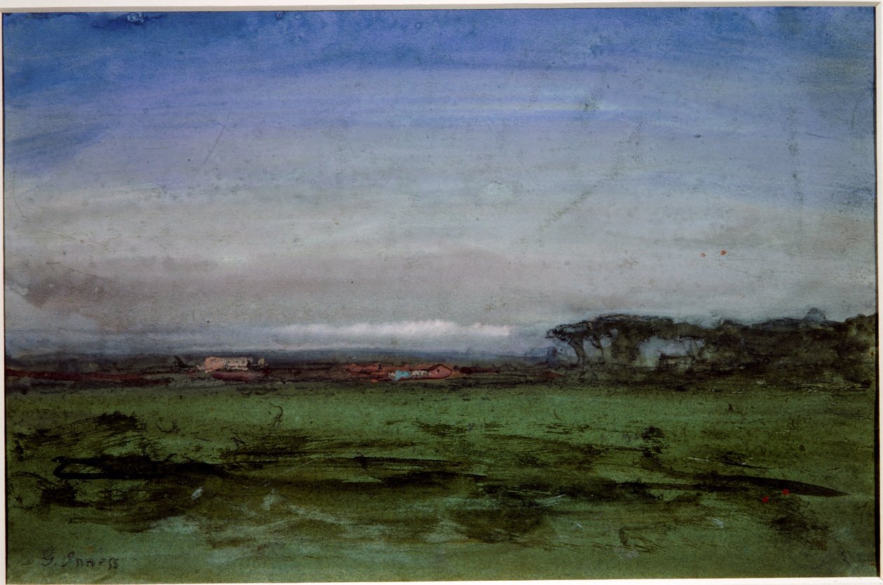 Campagnan poikki tekijältä George Inness