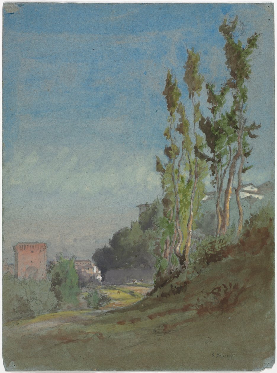Albano, Italia tekijältä George Inness