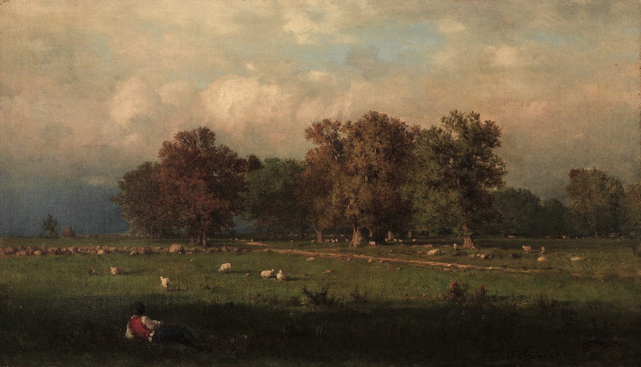 Durham, Connecticut tekijältä George Inness
