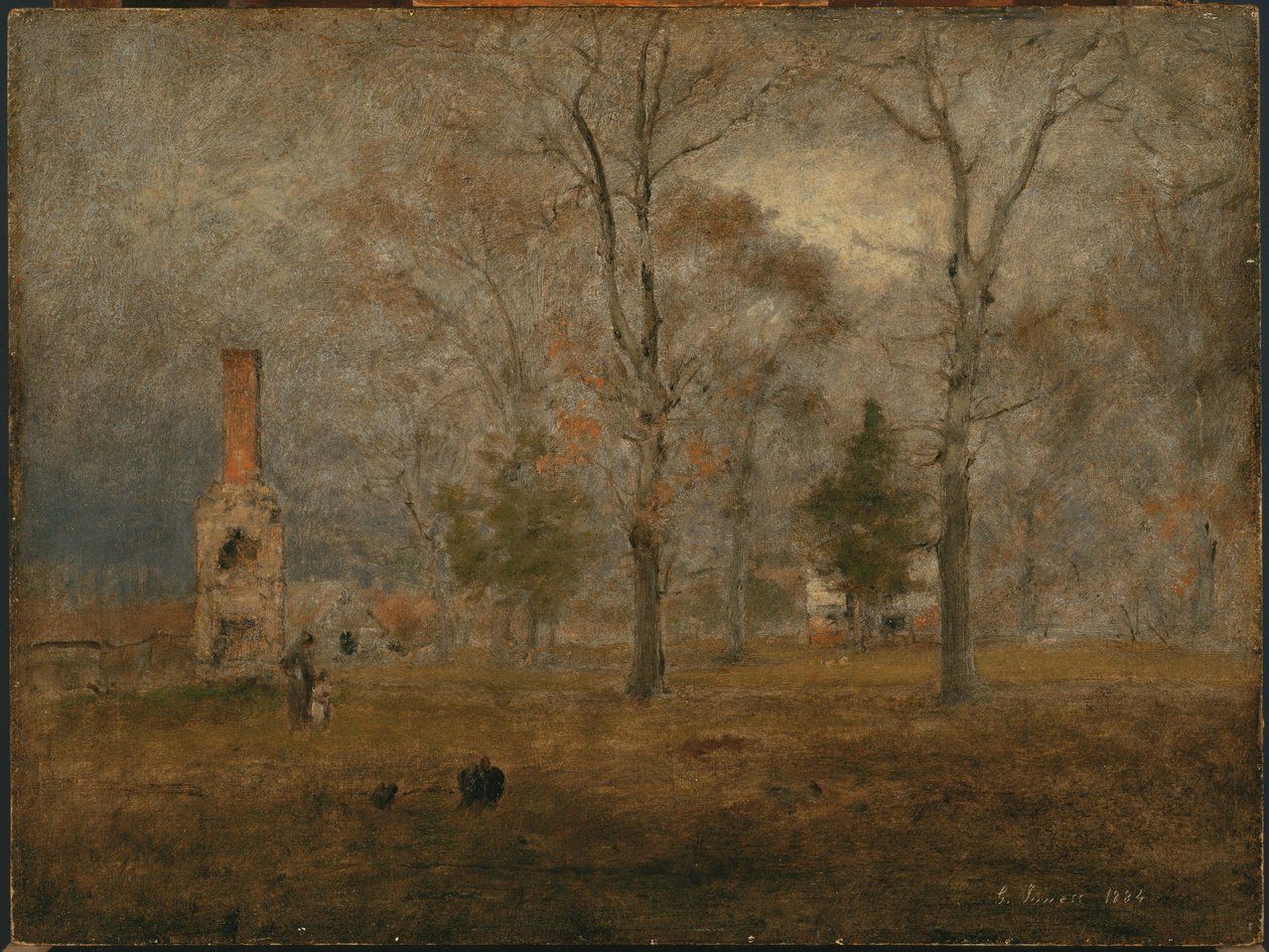 Harmaa päivä, Goochland tekijältä George Inness