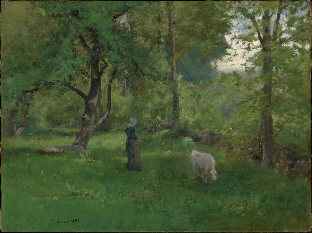 Vihreä maisema tekijältä George Inness