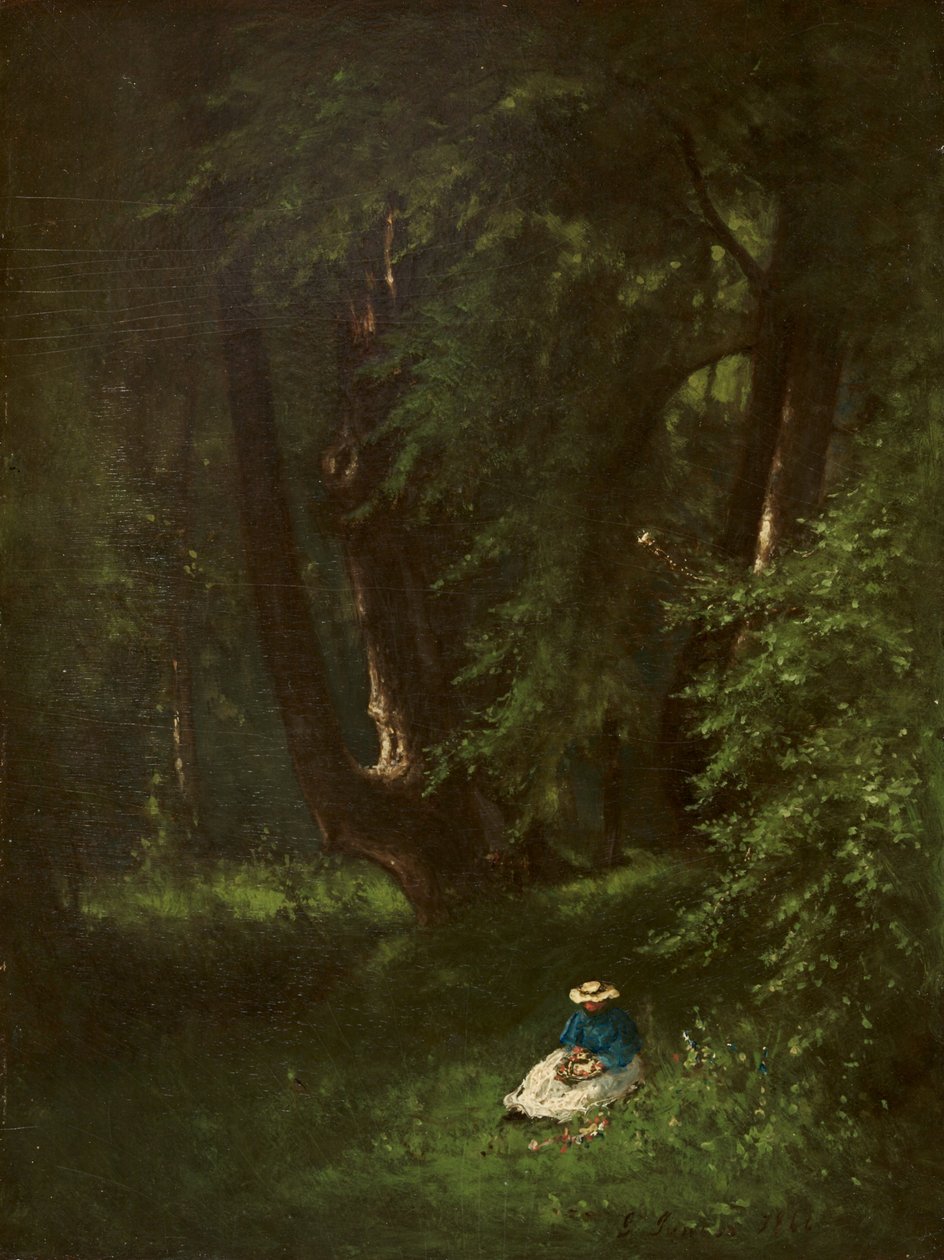 Metsässä tekijältä George Inness