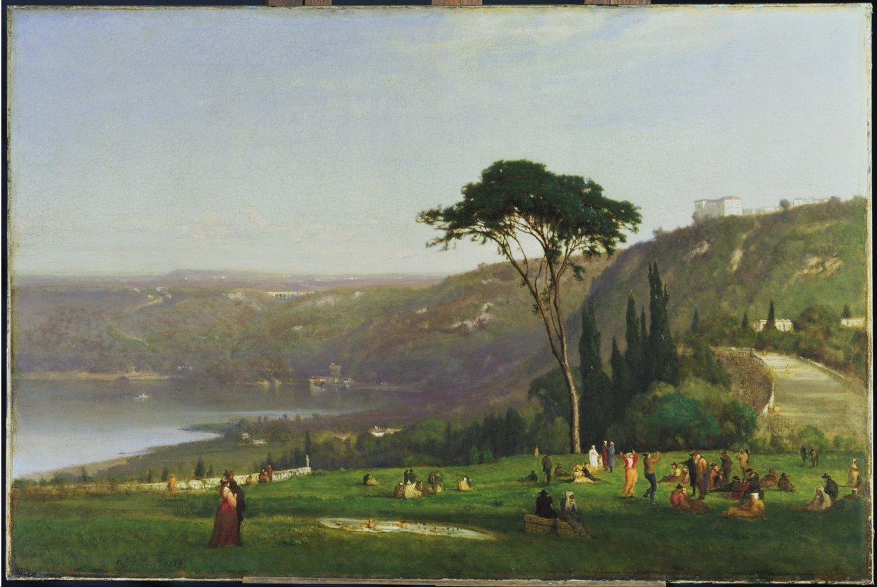 Albanojärvi tekijältä George Inness